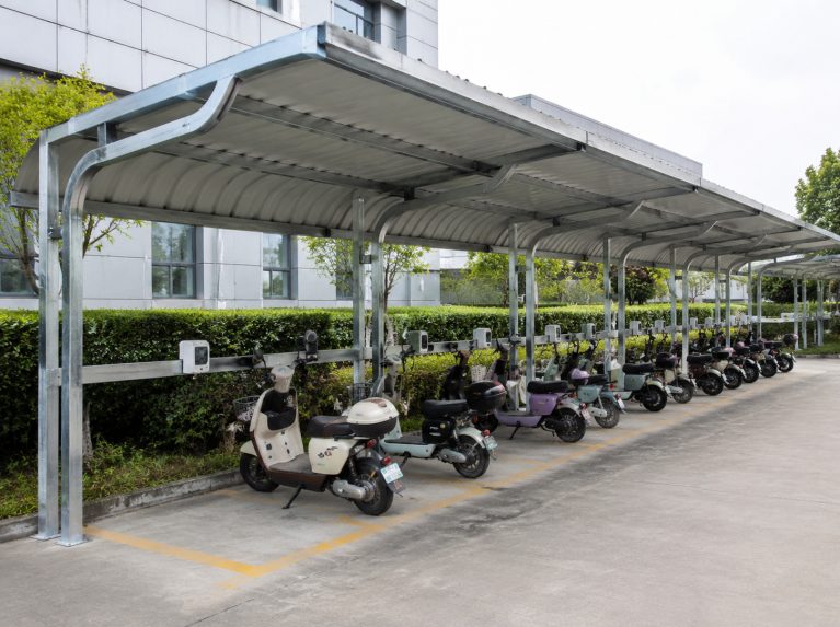蚌埠市高新技术开发区电瓶车充电棚